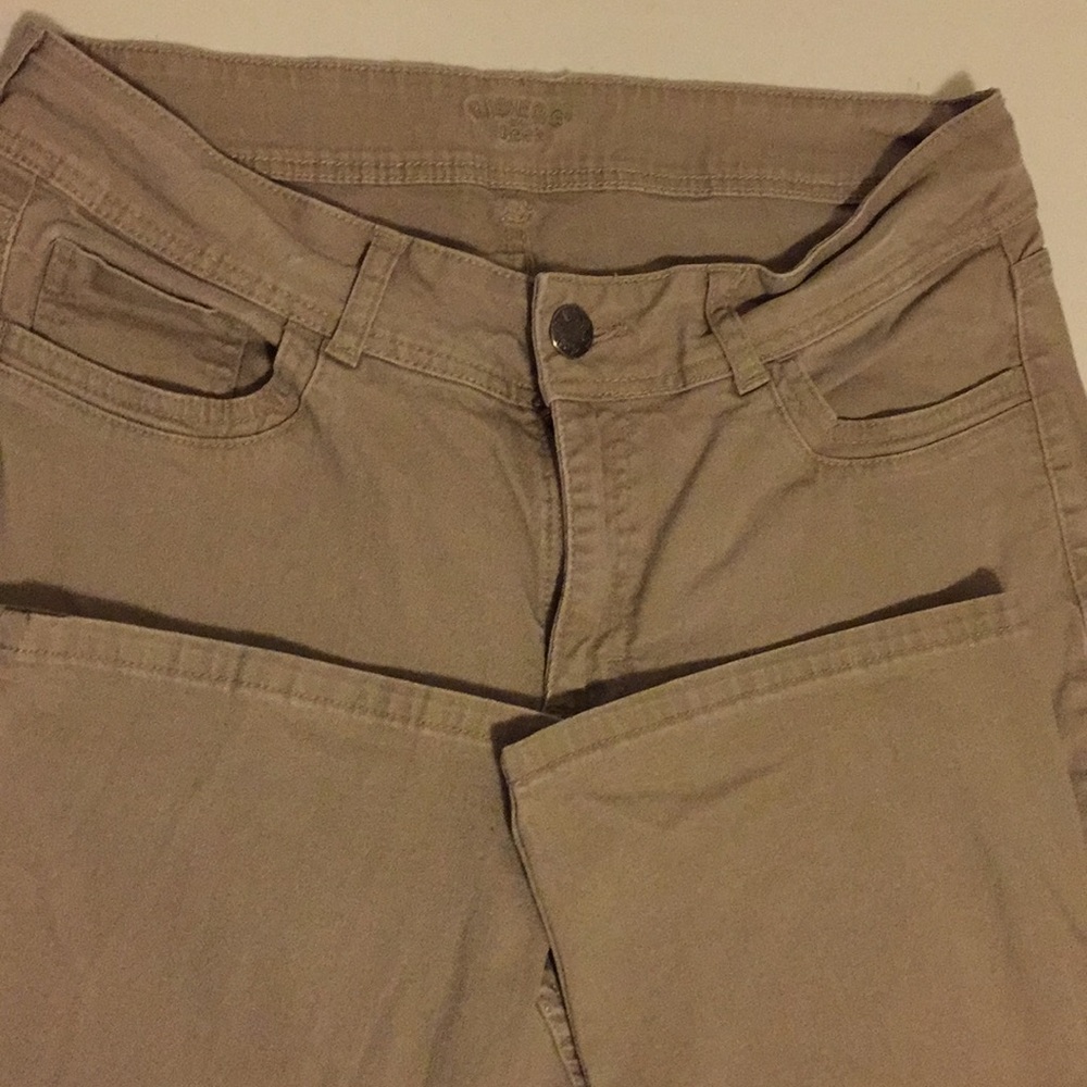 Lee Riders Khaki Pants Size Size 12P